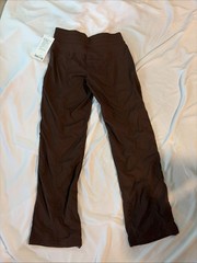 Lululemon NWT Studio Mid-Rise Pant Regular Color Lava Cake Size 8