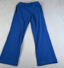 Lululemon Pant Women Large Tall Blue Drawstring RN 106259 CA 35801 P3 Training