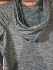 Shirt Women’s Small H2 Hannah Athletic Blue Hoodie Gorp Core