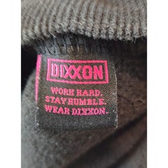 Dixxon Pullover Hoodie Womens Large Black Pink Ground Up Customs Logo Streetwear