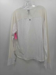 Pre-Owned Sweaty Betty White Size Large Athletic Long Sleeve