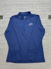 Nike Sweater Womens Medium Blue Dri-Fit Quarter Zip