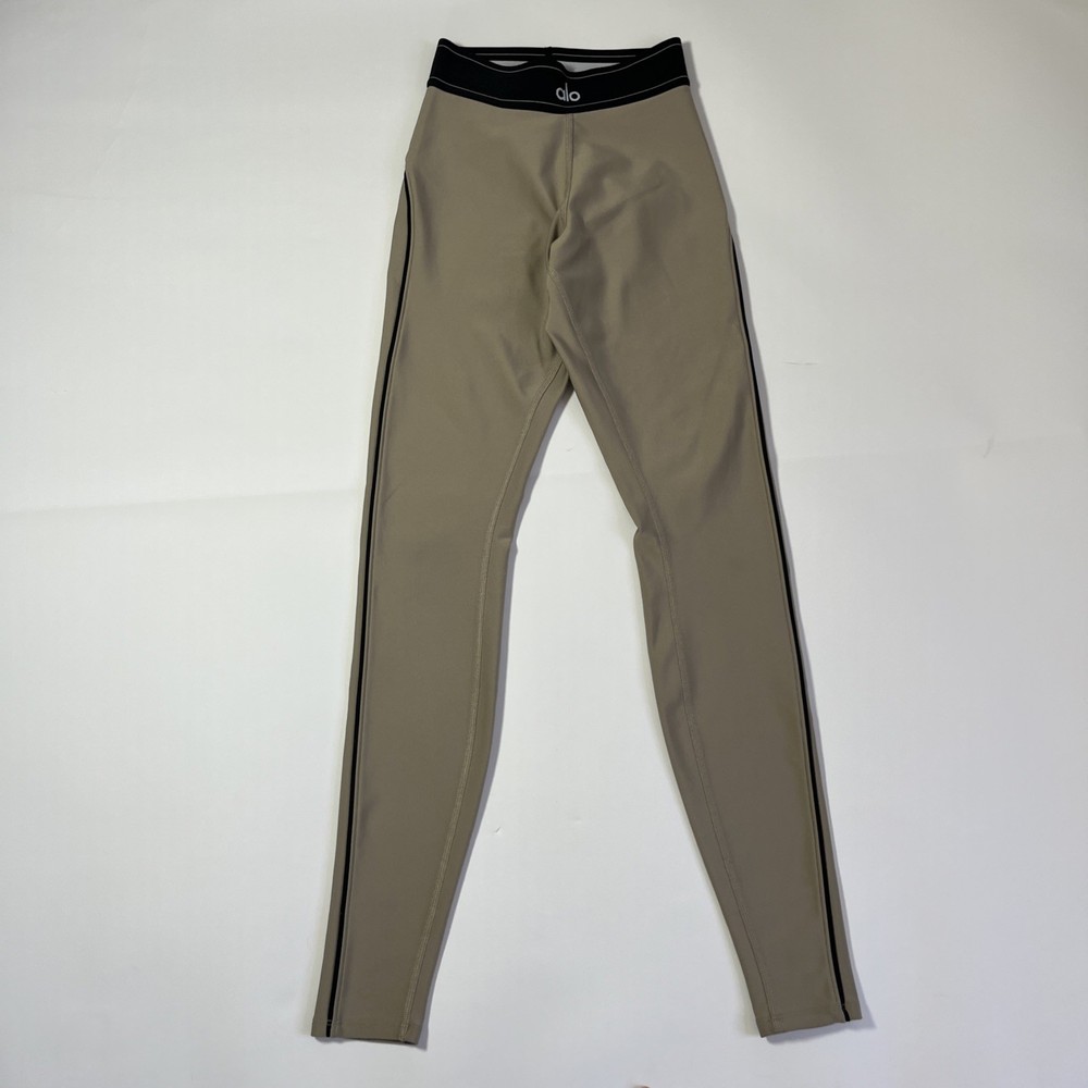 Alo Yoga Airlift High Waist Suit Up LeggingGravel Taupe Beige – See Measurement