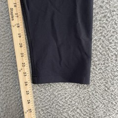 Outdoor Voices Jogger Pants Womens XS Black Woven Ankle Zip Pockets Drawstring