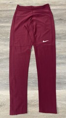 Nike Dri-FIT One Women’s Mid-Rise Size Small Burgandy 519985-610 NWOT