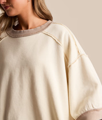 NWT Free People Everything Oversized Pullover