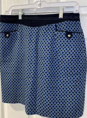 FAIRWAY & GREENE WOMEN’S GOLF SKORT, SIZE: 8 Acrylic Wool Blend 31×18 Trim Black
