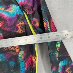 Adidas Jacket Womens 14 Multicoloured Vest Windbreaker Zip Running Lightweight