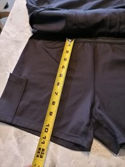 Lucky in Love Tech Performance Black Golf Tennis Skort M 8-10 Black