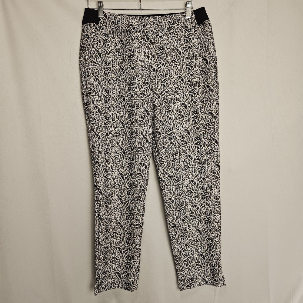 Tommy Bahama Everyday Active Women’s Medium Floral Pull On Stretch Pants Comfy