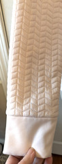 Layer 8 Women’s Quilted Pink Cowl Neck Quick Dry Size M Pullover Sweatshirt
