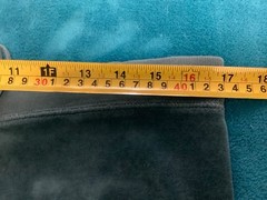 Juicy Couture 90s Teal Velour Zip Up Hoodie Straight Leg Low Rise Pants 34 x 33