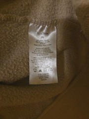 Disney Beige Mickey Mouse All Over Pull Over Sweatshirt Women’s XL