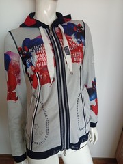 SPORTALM multicoloured full zip hoodie size 38/M