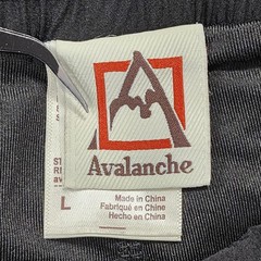 Avalanche Skort Womens L Black Athletic Stretch Drawstring Lined Pockets Outdoor