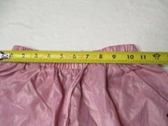 RARE Vintage 1970s Adidas Womens M 100% Nylon Pastelle Pink Track Pants