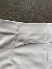 NWT Lululemon Ribbed Softstreme High Rise Short 2” in Bone Size 8 Activewear