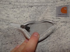 NEW NWT Women’s CARHARTT Relaxed Fit Jogger sz M 8 10 gray w/ blk fleck BN5510-W