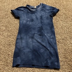Lululemon Swiftly Tech Short Sleeve 2.0 Shirt Size 2 Tie Dye blue Run Shirt