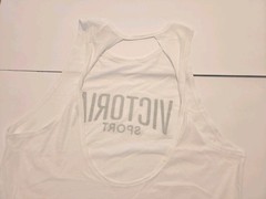 Victoria Secret Sport Tank Workout Top Size (L) White RN 54867