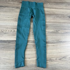 Set Active Sculptflex Leggings Small Green Seamless High Rise Active Gym 23” EUC