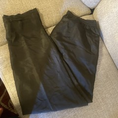 MURELI 100% Silk Pants Women M Lined 100% Nylon Drawstring Pockets Pull On NEW