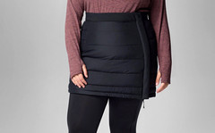 Columbia Women’s Black Insulated Zip Athletic Hiking Skirt L Regular Short