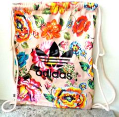 ADIDAS ORIGINALS Women’s Floral Print Gym Sack FARM Brazil Firebird
