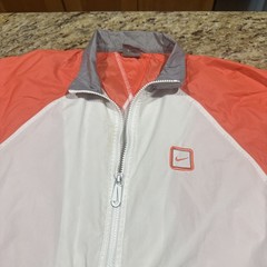 Nike Track Windbreaker Jacket Cross Training Y2K Womens Medium Cpix