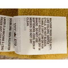 LIV Outdoor Dahlia Sherpa Jacket Gold Yellow Quilted Yoke size Large