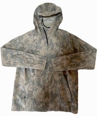 Old Navy Hoodie Dynamic Fleece Sweatshirt Marble Blue Tie Dye Women’s S