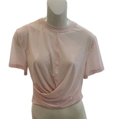 Lululemon Lightweight Mesh Sheer Reversible Yoga T-Shirt In Pink! Size 8