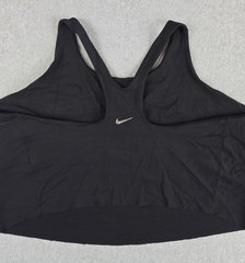 Nike Yoga Luxe Womens Size 3X Shelf Bra Cropped DriFit Tank Black NWT