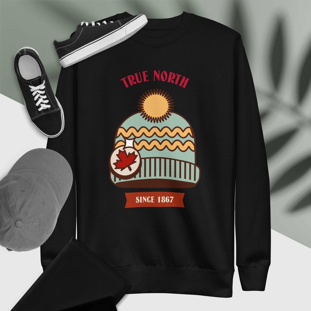 Unisex Premium Sweatshirt-TRUE NORTH SINCE 1867 cotton blend best seller