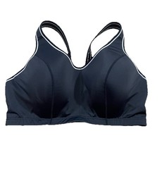 Livi Active High Impact Molded Underwire – Women’s Bra Sz 44DD Black/white