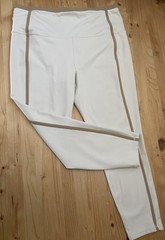 “NEW” Athleta sz XL Ultra High Rise Elation 7/8 Tight (Bone/Dune) INS 24″