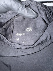 GapFit Women’s Black Jogger Pants M Pull-On Elastic Waist Pockets Stretch
