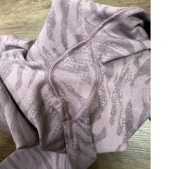Gymshark Adapt Animal Seamless Leggings Mauve Pink Tiger Print Small GLLG4296-MP