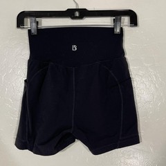 Buffbunny Collection Shorts Womens Medium Black High Rise 3.5 In Biker Athletic