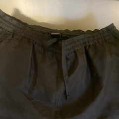 MURELI 100% Silk Pants Women M Lined 100% Nylon Drawstring Pockets Pull On NEW