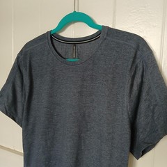 Ten Thousand T-Shirt Durable Tee Men’s Large Navy Heather Athletic Top TTKT011