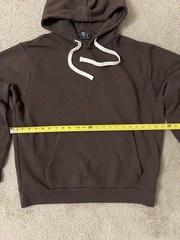 Brown Forever 21 Hoodie with White Drawstrings Size L Excellent Condition