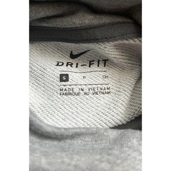 Nike Dri Fit Womens Funnel Cowl Neck Pullover Sweatshirt Gray 860130 Small