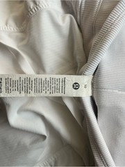 Lululemon Dance Studio Mid-Rise Jogger Size 10 White Full Length