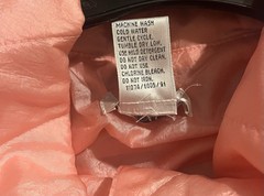 Lavon by Cheerful Corp M Pink Track Suit Jogging Jacket Half Zip/ Full Snap