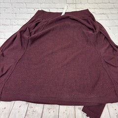 LULULEMON Women Time To Thrive Sweater Jacket Size 10 Merino Wool C011 -2