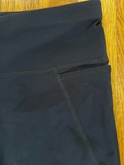 Sweaty Betty The Power Biker Shorts size medium, 15cm/6″ inseam Black, Pockets
