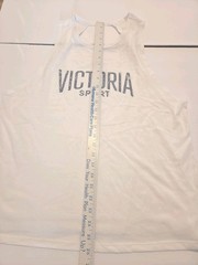 Victoria Secret Sport Tank Workout Top Size (L) White RN 54867