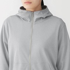 MUJI UV Protection Quick-Dry Full-Zip Hoodie XS S M L XL XXL UPF50+ Women NWT