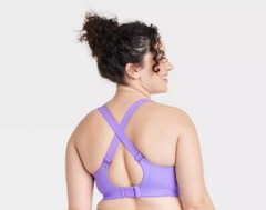 Women’s High Support Sculpt Convertible Strap Sports Bra Light Mauve 44D